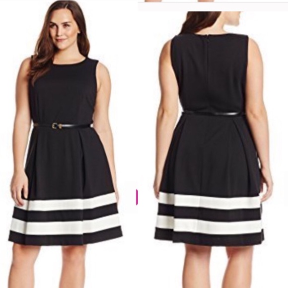 Calvin Klein Dresses & Skirts - Calvin Klein Sleeveless Striped Dress